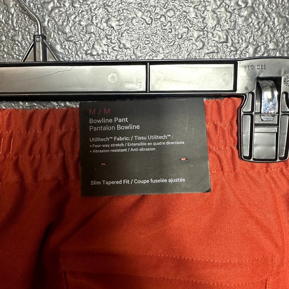 Lululemon Men's Utilitech Bowling Pant 30" Aztec Brick Size Medium NWT - Picture 10 of 10